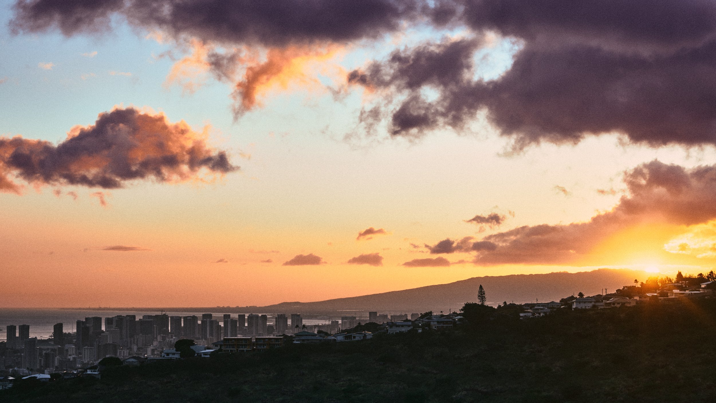 hawaii sunset